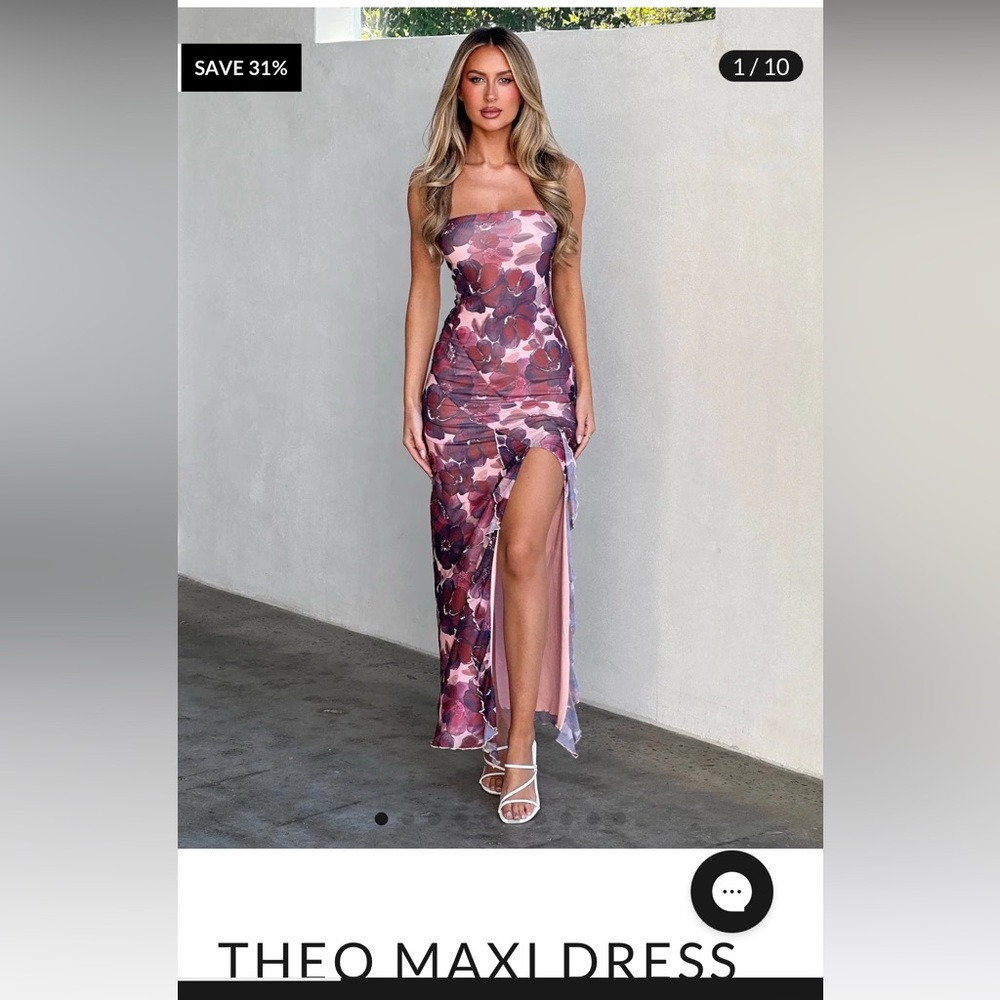 Tigermist theo maxi dress